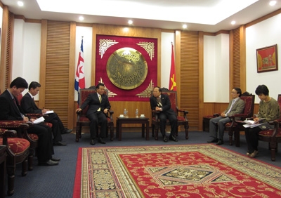 ສາຍພົວພັນມິດຕະພາບ ຫວຽດນາມ - ສປປ ເກົາຫຼີ ນັບມື້ນັບພັດທະນາ